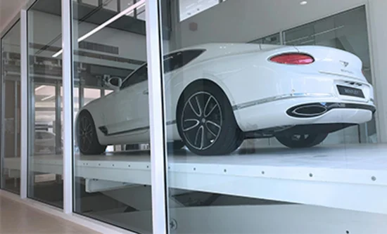 Lodige Industries | Schaarlift autolift| Bentley Emirates Abu Dhabi