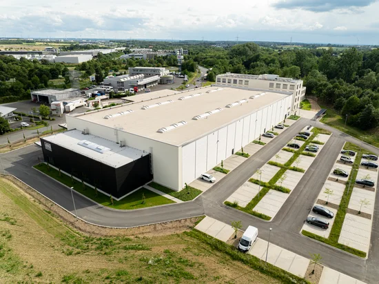 De nieuwe Lödige Industries Campus aan het Balhorner Feld 1. 