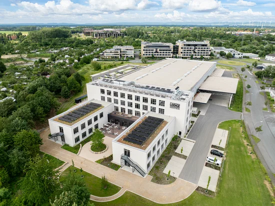 De nieuwe Lödige Industries Campus aan het Balhorner Feld 1. 