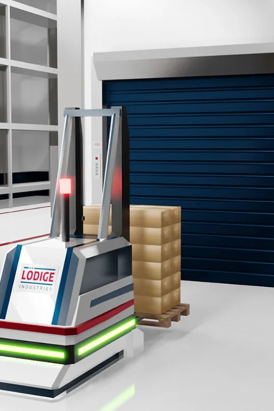 Lodige agv goederenlift