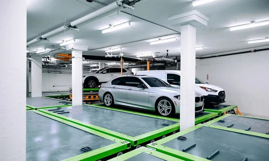 Parkeersysteem puzzelparkeren