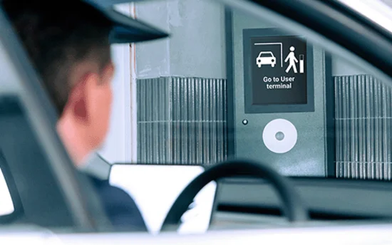 Ingang parkeersysteem RESPACE
